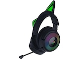 Kraken Kitty V3 Pro, kabelloses RGB-Kitty-Headset für Gaming, Over-ear Gaming-Headset Schwarz von RAZER im aktuellen MediaMarkt Saturn Prospekt für 169,99 €