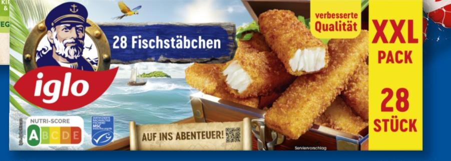 Fischstäbchen/ Filegro XXL