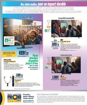 Promos Philips dans le catalogue "Des choix malins, pour un impact durable" de Proxi Confort Philips en promo dans le catalogue Proxi Confort à la page 2
