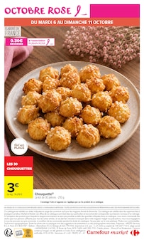 Catalogue de la semaine "Carrefour market" avec 2 pages, valide du 06/10/2026 au 18/10/2026 pour Louviers et alentours Prospectus de la semaine "Carrefour market" avec 2 pages, valide du 06/10/2026 au 18/10/2026 pour Louviers et alentours