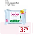 Reinigungstücher von Bebe im aktuellen Rossmann Prospekt für 3,79 €