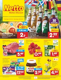 Netto Marken-Discount Prospekt für Waldfriede: "Aktuelle Angebote", 53 Seiten, 01.07.2024 - 06.07.2024
