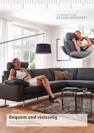 Wohnlandschaft im Polstermöbel Fischer Prospekt Wohnlandschaft im Polstermöbel Fischer Prospekt "AUS EIGENER DESIGN WERKSTATT" auf Seite 10