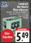 Landpark Bio-Quelle Mineralwasser Angebote von bio mineralwasser bei EDEKA Aachen für 5,49 €