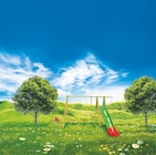 Portique bois-métal 2,30 m - CAP Nature en promo chez JouéClub Portique bois-métal 2,30 m - CAP Nature dans le catalogue JouéClub