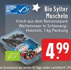 E center Mönchengladbach - Bio Sylter Muscheln Angebot im Prospekt Bio Sylter Muscheln bei E center im Mönchengladbach Prospekt für 4,99 €