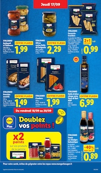 Promotion Bar dans le prospectus Lidl, valable du 17/09/2026 au 23/09/2026 Promo Bar dans le catalogue Lidl du moment à la page 21