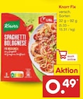 Fix Spaghetti Bolognese im Angebot bei Netto Marken-Discount in Lingen Fix Spaghetti Bolognese Angebote von Knorr bei Netto Marken-Discount Lingen für 0,49 €