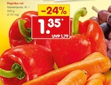 Aktuelle Paprika Angebote bei Netto Marken-Discount in Ingolstadt Aktuelles Paprika rot Angebot bei Netto Marken-Discount in Ingolstadt ab 1,35 €