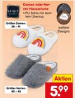 Damen Hausschuhe im Angebot bei Netto Marken-Discount in Halle Damen Hausschuhe Angebote bei Netto Marken-Discount Halle für 5,99 €
