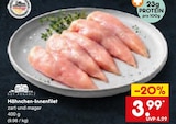 Aktuelle Huhn Angebote bei Netto Marken-Discount in Düsseldorf Aktuelles Hähnchen-Innenfilet Angebot bei Netto Marken-Discount in Düsseldorf ab 3,99 €