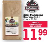 Dolce Diamantina Espresso Angebote von Check-In Kaffeerösterei bei E center Ettlingen für 11,99 €