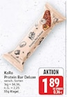 Protein Bar Deluxe von KoRo für 1,89 € bei EDEKA im Angebot Protein Bar Deluxe von KoRo im aktuellen EDEKA Prospekt