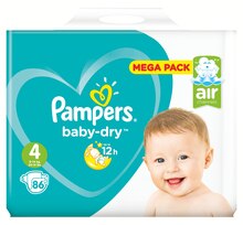 Couches Méga Baby-Dry - Carrefour Market à Gennevilliers Couches Méga Baby-Dry en promo chez Carrefour Market Gennevilliers à 7,39 €