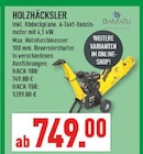Holzhäcksler HACK-100 Angebote von BAMATO bei Marktkauf Düsseldorf für 749,00 €