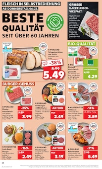 Steak im Kaufland Prospekt "Aktuelle Angebote" mit 56 Seiten (Bremen)