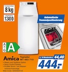 Toplader WT 483 710 Angebote von Amica bei expert Amberg für 444,00 €