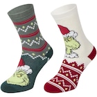 Chaussettes de Noël - Action - Action à Besançon Chaussettes de Noël - Action en promo chez Action Besançon à 2,49 €