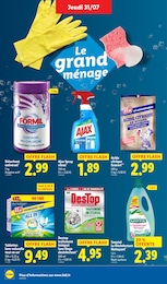 Prix et réduction Ajax dans le prospectus Lidl en cours Offre Ajax dans le catalogue Lidl du moment à la page 22