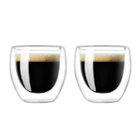 Doppelwandige Gläser 2-er Set von  im aktuellen Müller Prospekt für 3,99 €