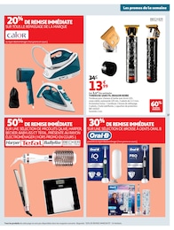 Prix et réduction Sèche-Cheveux dans le prospectus Auchan Hypermarché en cours Offre Sèche-Cheveux dans le catalogue Auchan Hypermarché du moment à la page 37