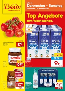 Kaffeebohnen im aktuellen Netto Marken-Discount Prospekt (Krefeld) Kaffeebohnen im Netto Marken-Discount Prospekt "Aktuelle Angebote" mit 70 Seiten (Krefeld)