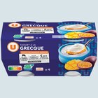 Yaourt à la Grecque sur lit de fruits - U en promo chez Super U Franconville à 1,71 €