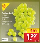 Trauben hell Angebote bei Netto Marken-Discount Potsdam für 1,99 €