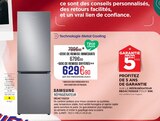 Réfrigérateur - SAMSUNG - Extra à Rodez Réfrigérateur - SAMSUNG en promo chez Extra Rodez à 629,90 €