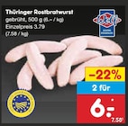 Thüringer Rostbratwurst von Wolf im aktuellen Netto Marken-Discount Prospekt für 6,00 €