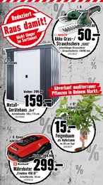 Hornbach Rasenmäher im Prospekt Hornbach Rasenmäher im Prospekt