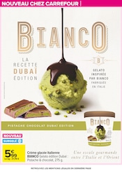Promotion Glace dans le prospectus Carrefour, valable du 15/07/2025 au 28/07/2025 Promo Glace dans le catalogue Carrefour du moment à la page 4