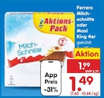 Milchschnitte im Angebot bei Netto Marken-Discount in Voerde Milchschnitte Angebote von Ferrero bei Netto Marken-Discount Voerde für 1,49 €