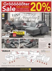 Sitzmöbel im BRAUN Möbel-Center Prospekt "Gröööößter Sale des Jahres" mit 14 Seiten (Freiburg (Breisgau))