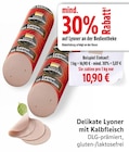E center Umkirch - Delikate Lyoner mit Kalbfleisch Angebot im Prospekt Delikate Lyoner mit Kalbfleisch bei E center im Umkirch Prospekt für 10,90 €
