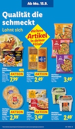 Fertiggerichte im Lidl Prospekt LIDL LOHNT SICH auf S. 9