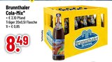 Cola-Mix im Angebot bei Trinkgut in Füssen Cola-Mix Angebote von Brunnthaler Brunnen bei Trinkgut Füssen für 8,49 €
