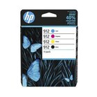 Promo HP 912 Pack de 4 - noir et 3 couleurs - cartouche d'encre originale (6ZC74AE) à 44,99 € dans le catalogue Bureau Vallée à Strasbourg