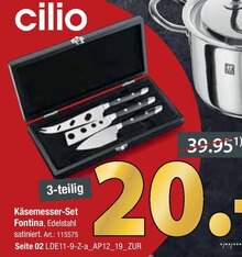 Käsemesser-Set Fontina bei Zurbrüggen in Oberhausen Käsemesser-Set Fontina im Angebot bei Zurbrüggen Oberhausen für 20,00 €