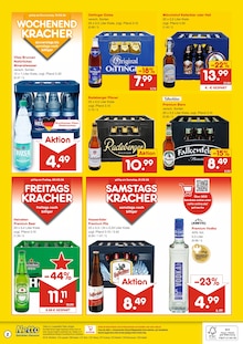 Mineralwasser im Netto Marken-Discount Prospekt "DER ORT, AN DEM DU IMMER AUSGEZEICHNETE PREISE FINDEST." mit 2 Seiten (Bielefeld)