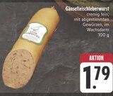 Gänsefleischleberwurst bei EDEKA im Zellingen Prospekt für 1,79 €