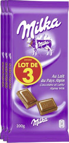 Chocolat au Lait - Géant Casino à Le Chesnay Chocolat au Lait en promo chez Géant Casino Le Chesnay à 3,17 €