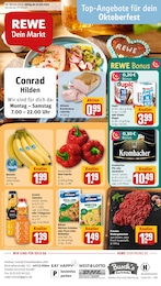 REWE Prospekt für Hilden mit 30 Seiten REWE Prospekt für Hilden: "Dein Markt", 30 Seiten, 15.09.2025 - 20.09.2025
