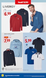 Offre Polo Homme dans le catalogue Lidl du moment à la page 36