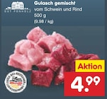 Gulasch gemischt im Angebot bei Netto Marken-Discount in Suhl Gulasch gemischt Angebote von Gut Ponholz bei Netto Marken-Discount Suhl für 4,99 €