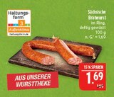 Sächsische Bratwurst im Angebot bei Marktkauf in Bautzen Sächsische Bratwurst Angebote bei Marktkauf Bautzen für 1,69 €