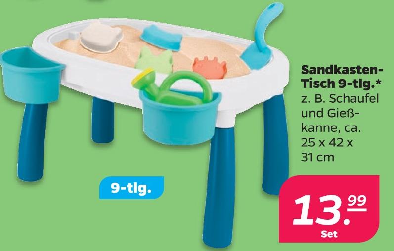 Sandkasten-Tisch 9-tlg.
