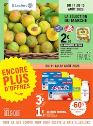 Catalogue Supermarchés E.Leclerc en cours à Estancarbon et alentours, TOUT CE QUI COMPTE POUR VOUS EXISTE À PRIX E.LECLERC, 32 pages, 11/08/2026 - 22/08/2026