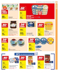 Offre Conserve de thon dans le catalogue Carrefour du moment à la page 29