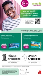 mea - meine apotheke Apotheke Prospekt der aktuellen Woche mit 4 Seiten, gültig von 01.06.2025 bis 30.06.2025, in Weil am Rhein und Umgebung Aktueller mea - meine apotheke Apotheke Prospekt in Weil am Rhein und Umgebung, "Unsere Juni-Angebote" mit 4 Seiten, 01.06.2025 - 30.06.2025